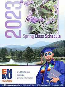 2023 Spring Class Schedule cover image