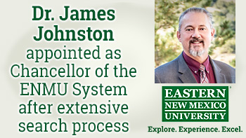 New Chancellor for ENMU System graphic