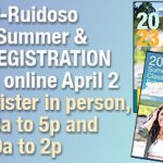 Summer & Fall Registration starts April 2