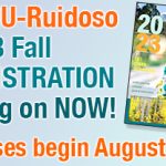 2023 Fall Registration going on now - graphic