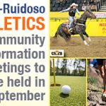 ENMU-Ruidoso Athletics Community Meetings graphic