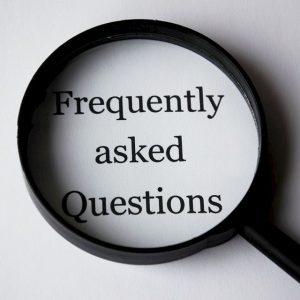 Frequently Asked Questions - magnifying glass image