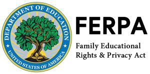 Dep't of Education logo & "FERPA" graphic