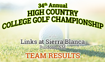 High Country College Golf Championship image