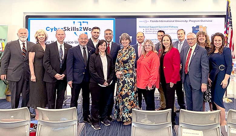 Photo of Rep McCollum and CS2W team
