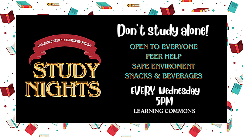 Study Nights graphic