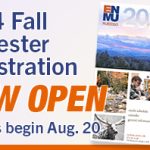 2024 Fall Semester Registration Now Open. Classes begin Aug. 20