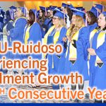 "ENMU-Ruidoso Experiencing Enrollment Growth for 5th Consecutive Year!" graphic