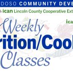 Free Weekly Nutrition/Cooking Classes graphic