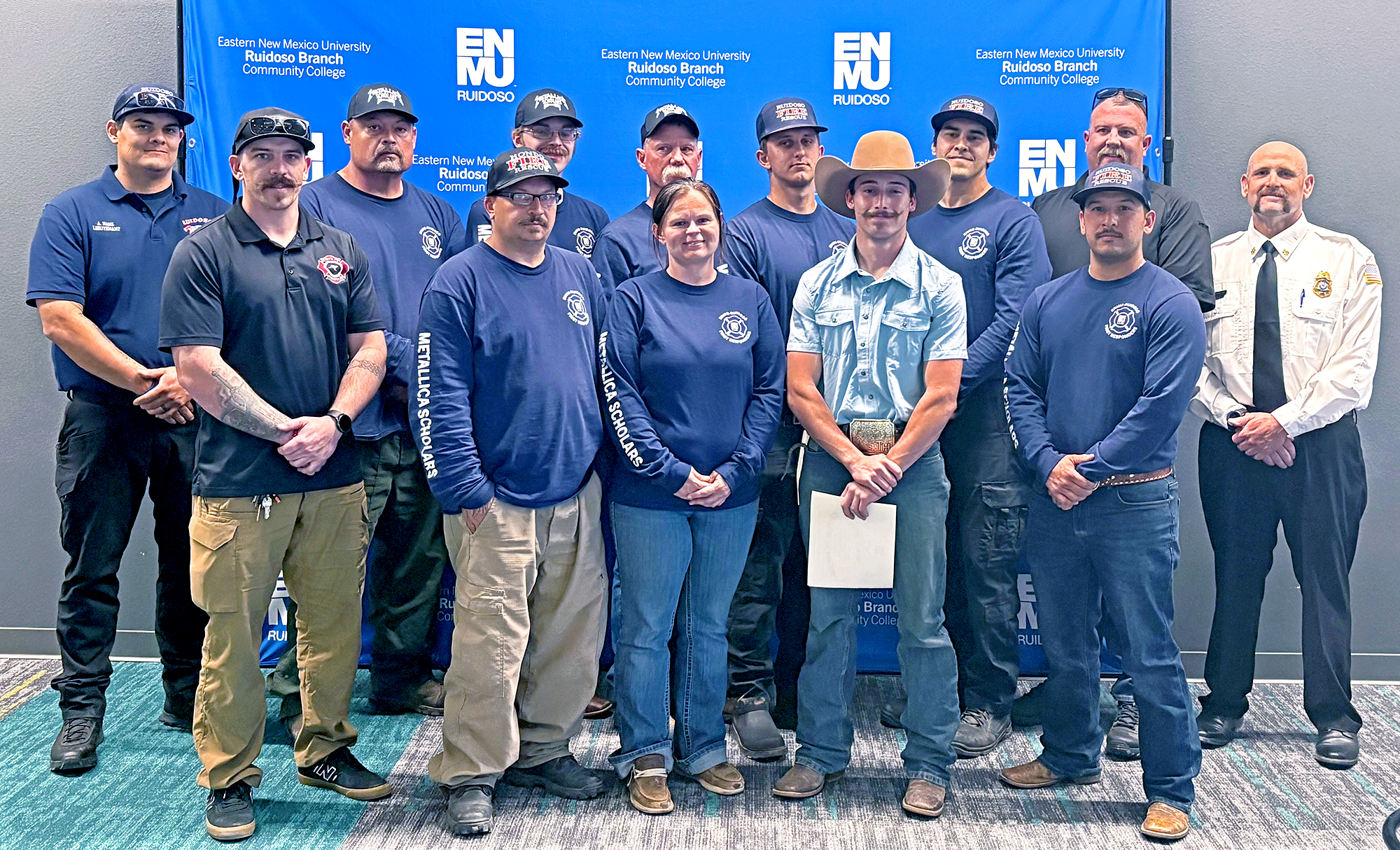 Photo of Fire Academy graduates, March 21, 2026
