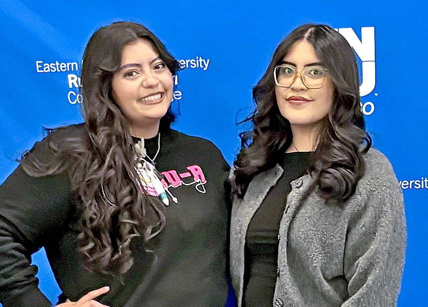 Photo of Angelica Pizarro and Abril Pelcastre