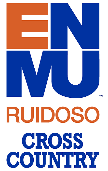 ENMU-Ruidoso Cross Country vertical logo