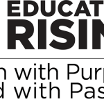 Educators Rising, Teach with Purpose, Lead with Passion logo